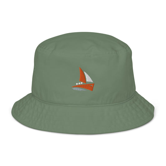 BoatFools Organic bucket hat